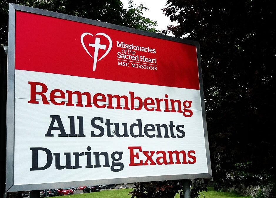 MSCs remembering students at exam time