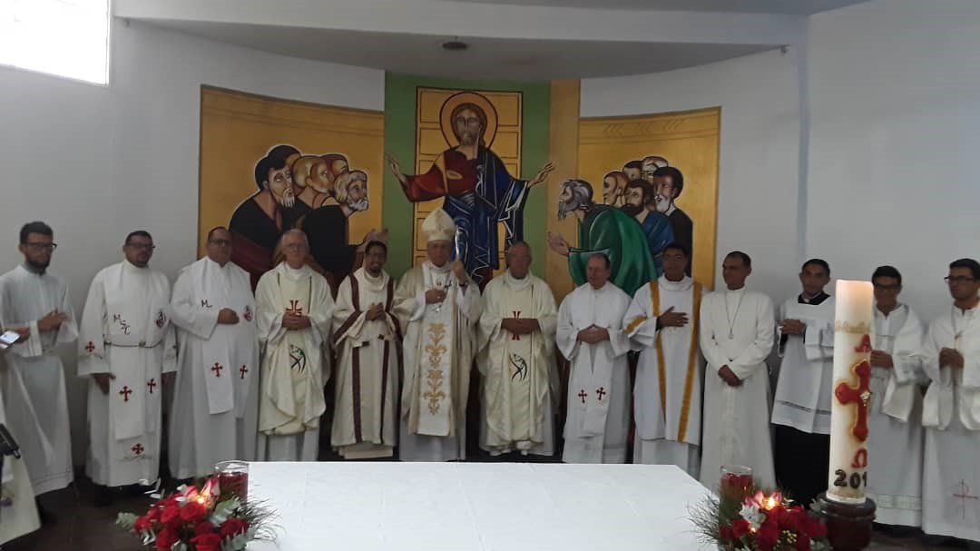 Celebrating an MSC Deaconate in Caracas, Venezuela