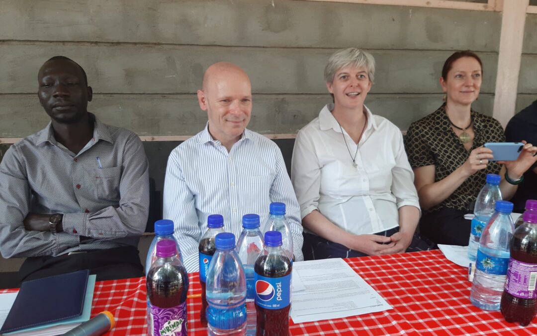 US ambassador visits Loreto Rumbeck in South Sudan