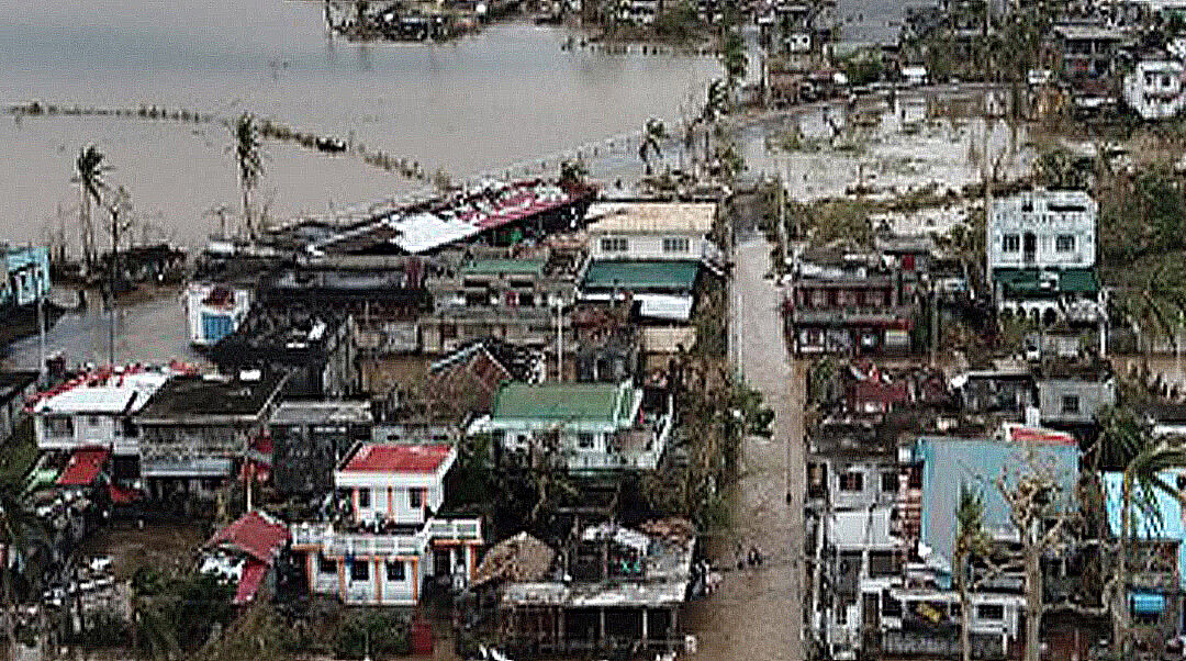 Typhoon Rolly creates havoc in the Phillipines
