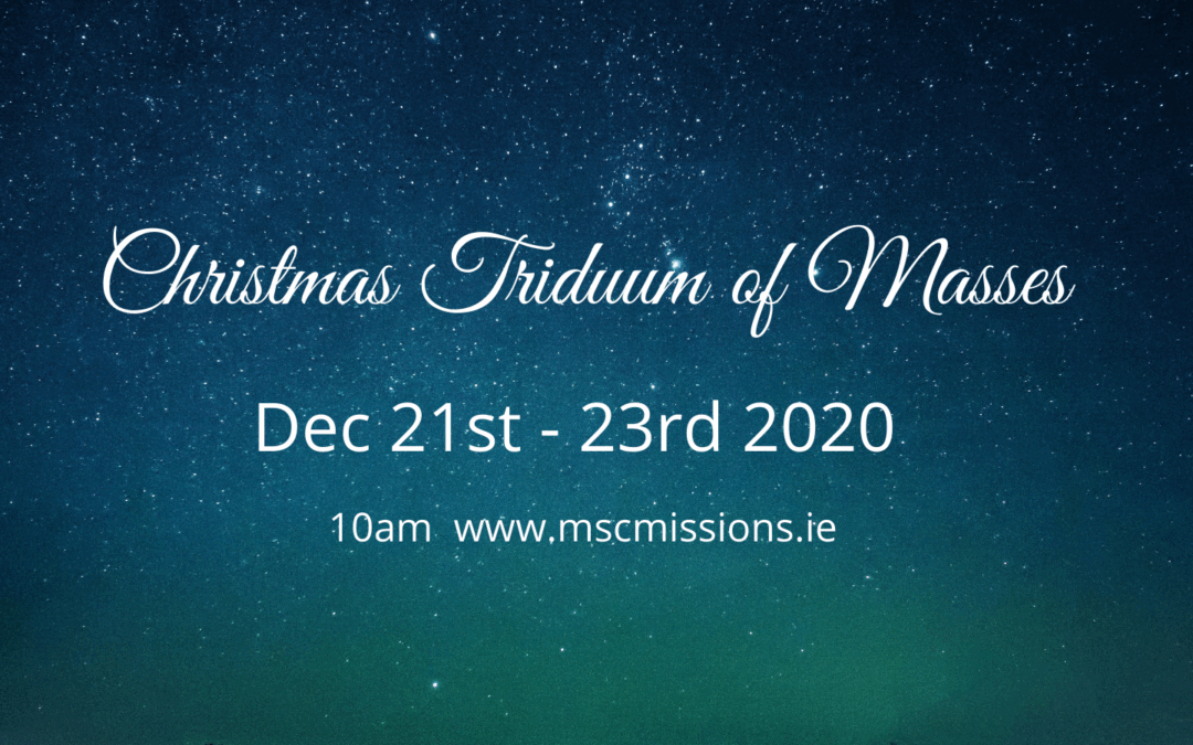 Christmas Mass times at Sacred Heart Church