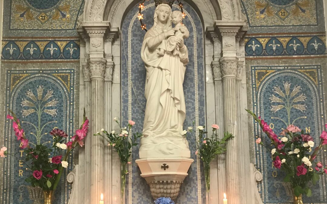 Queen of the May: Preparing a May altar in your home