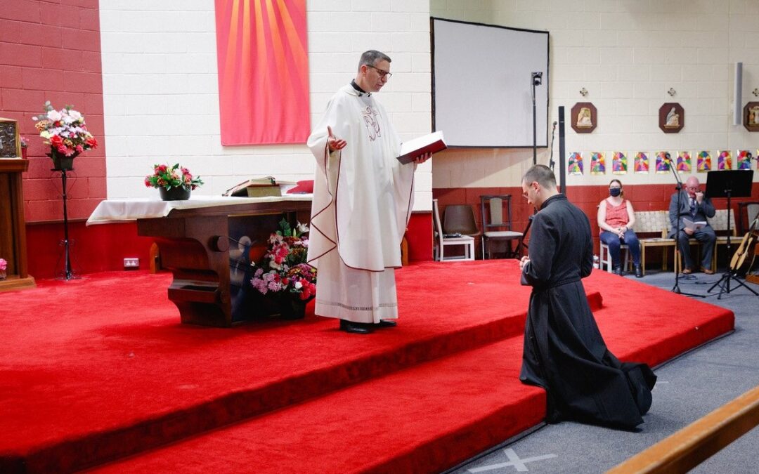 Congratulations to Br Giacomo Gelardi MSC on his Perpetual Profession