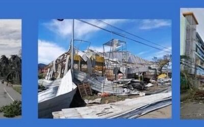 Typhoon Odette hits the Philippines