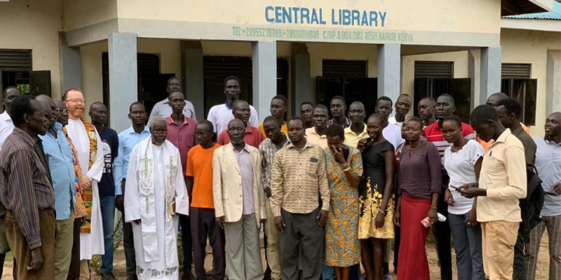 Fr Alan in South Sudan: A Bigger Shovel