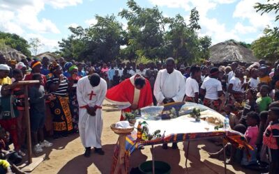 Celebrating the sacraments on our Mozambique mission