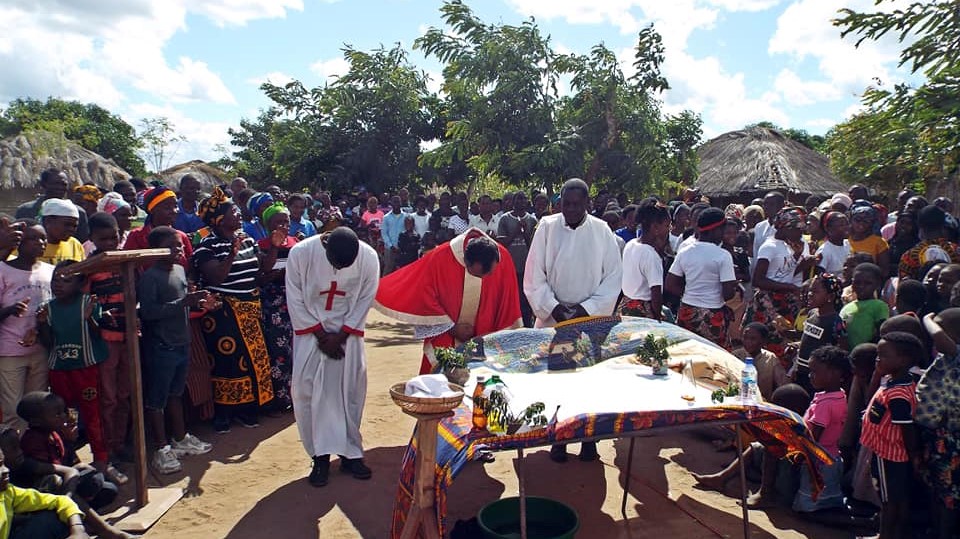 Celebrating the sacraments on our Mozambique mission