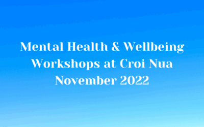 Mental Health & Wellbeing Workshops at Croi Nua