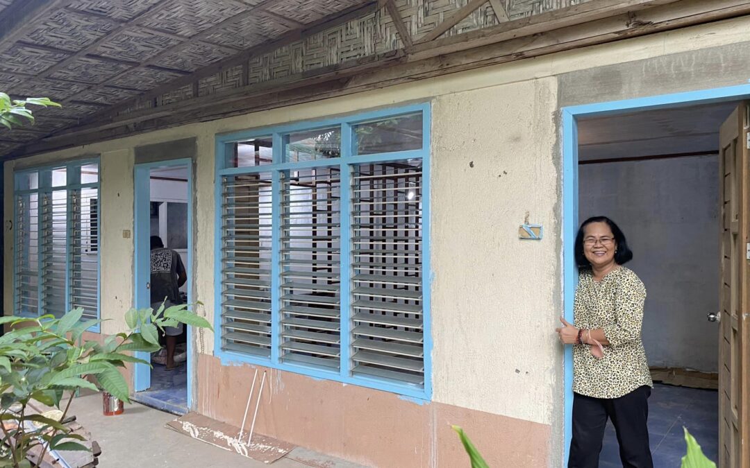 Health Clinic progress for the Immaculate Conception Parish Butuan