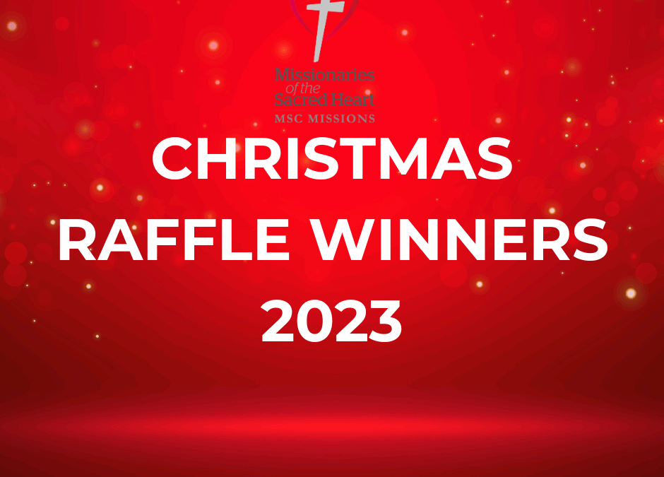 Congratulations to the winners of the MSC Christmas Raffle 2023!
