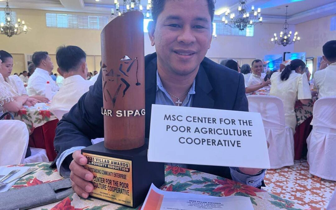 An outstanding achievement for the MSC Centre for the Poor
