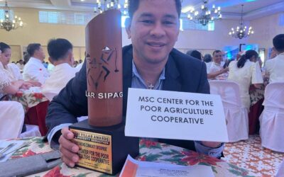 An outstanding achievement for the MSC Centre for the Poor