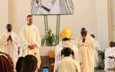 Fr Gabriel Shikongo First Anniversary as MSC