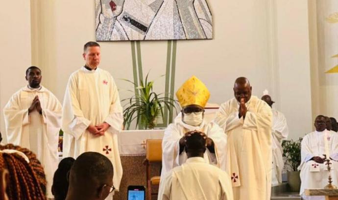 Fr Gabriel Shikongo First Anniversary as MSC
