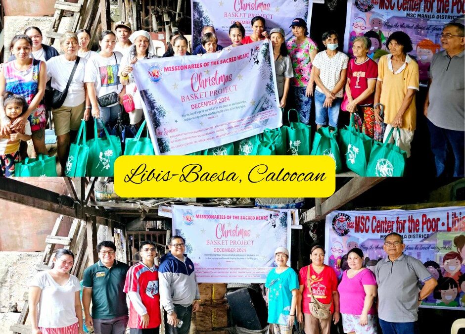 “A Moment to Remember”: MSC Share a Christmas Basket Project in the Philippines